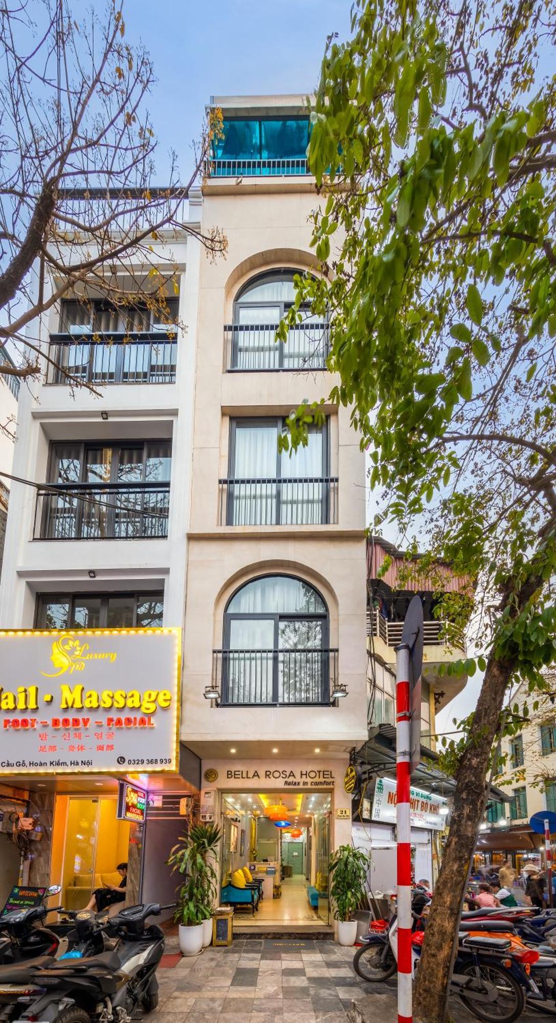 Bella Rosa Hotel & Travel Hanoi Eksteriør bilde
