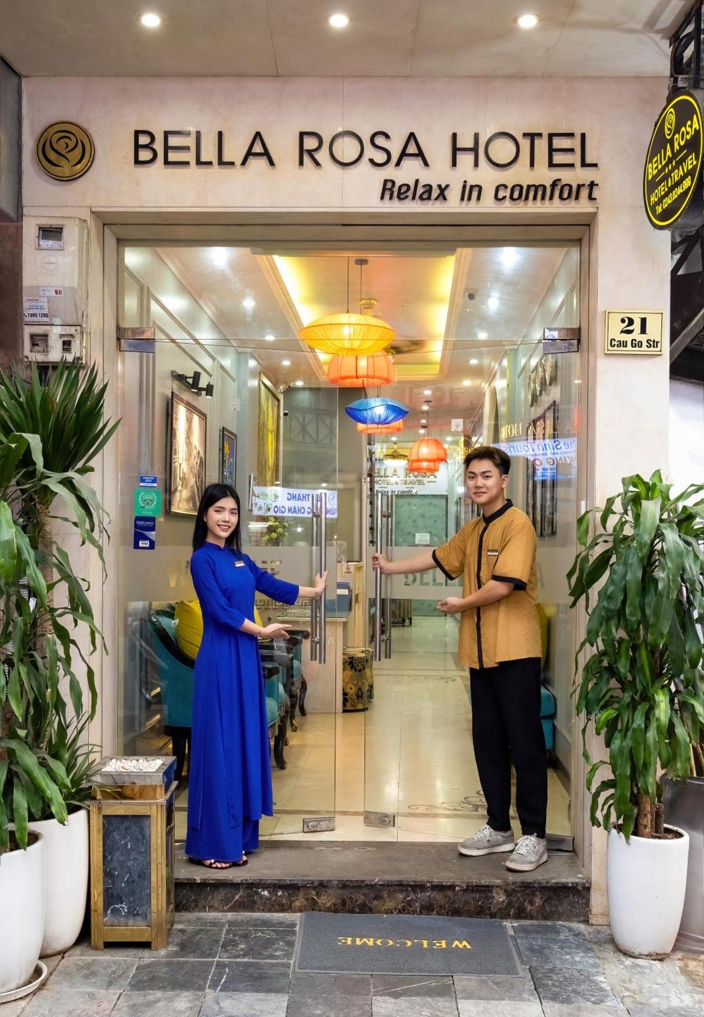 Bella Rosa Hotel & Travel Hanoi Eksteriør bilde
